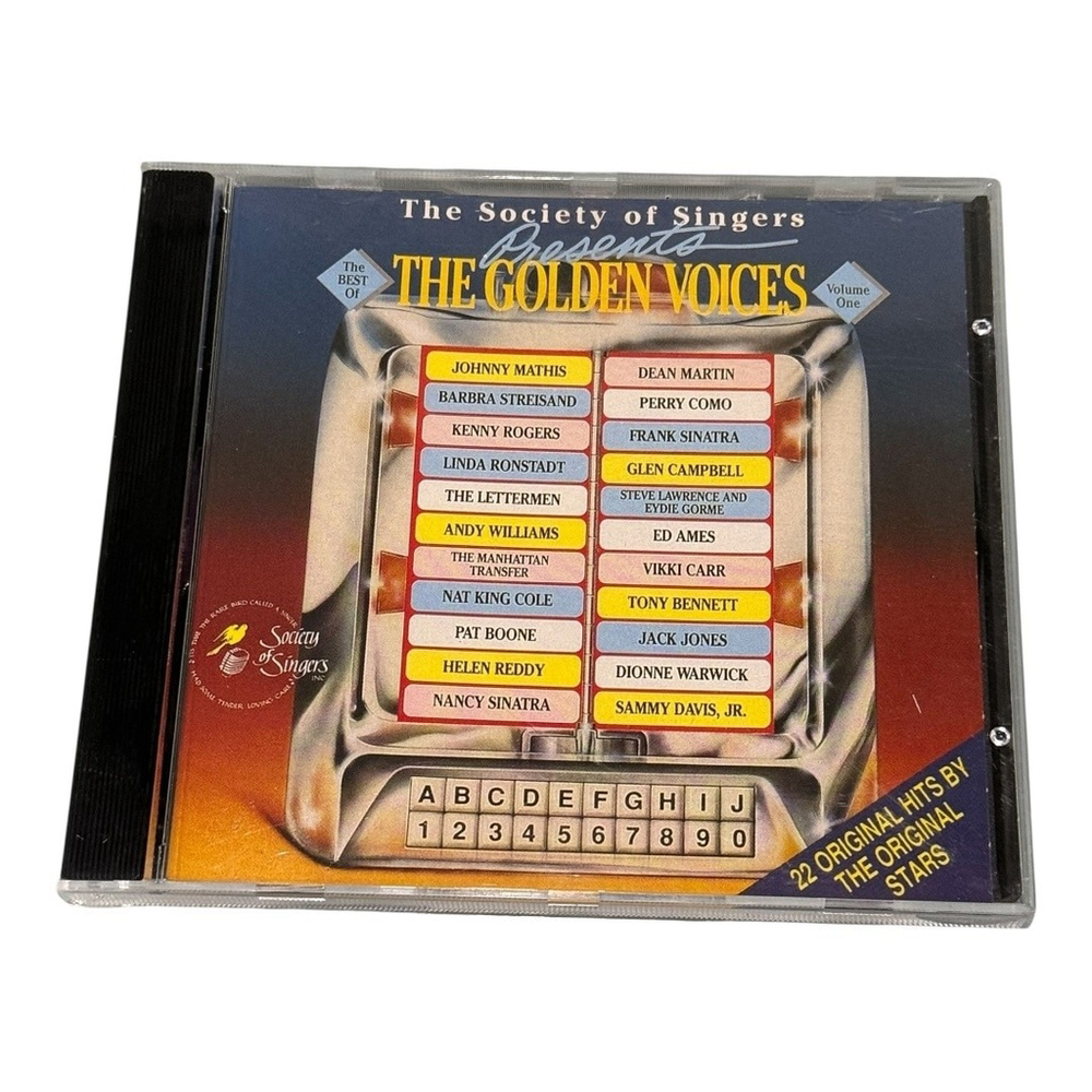 Vintage CD The Golden Voices Vol 1 Society of Singers 1990 Compilation Original